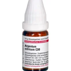 ARGENTUM NITRICUM C 30 Globuli 10 g