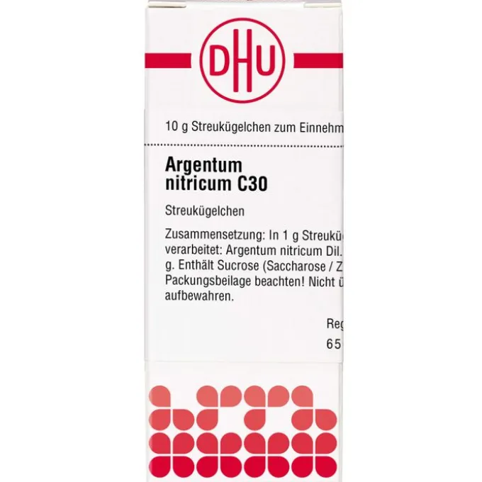 ARGENTUM NITRICUM C 30 Globuli 10 g