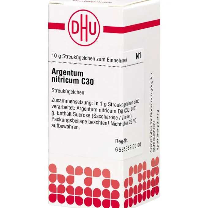 ARGENTUM NITRICUM C 30 Globuli 10 g