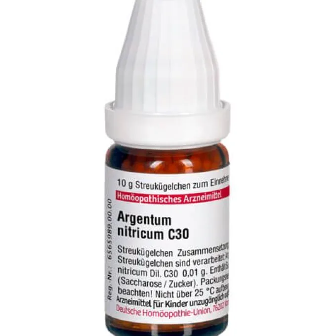 ARGENTUM NITRICUM C 30 Globuli 10 g