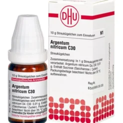 ARGENTUM NITRICUM C 30 Globuli 10 g