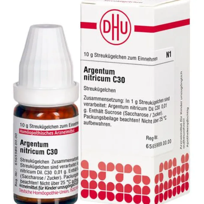 ARGENTUM NITRICUM C 30 Globuli 10 g