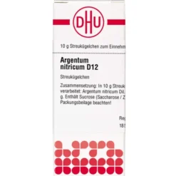 ARGENTUM NITRICUM D 12 Globuli 10 g