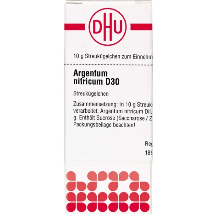ARGENTUM NITRICUM D 30 Globuli 10 g