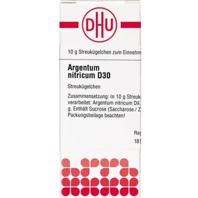 ARGENTUM NITRICUM D 30 Globuli 10 g