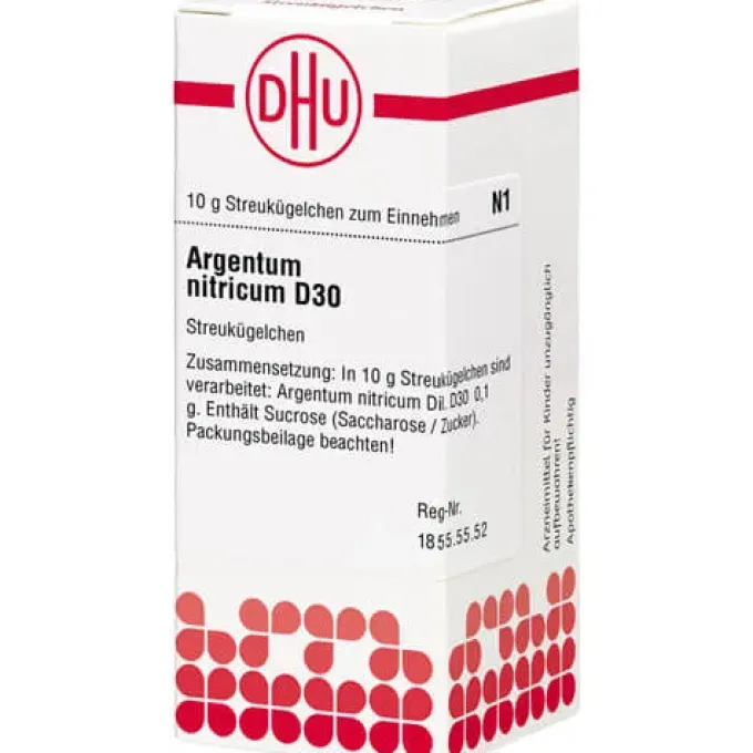 ARGENTUM NITRICUM D 30 Globuli 10 g