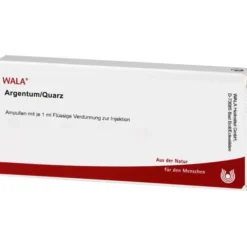 ARGENTUM/QUARZ Ampullen 10X1 ml