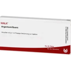 ARGENTUM/QUARZ Ampullen 10X1 ml