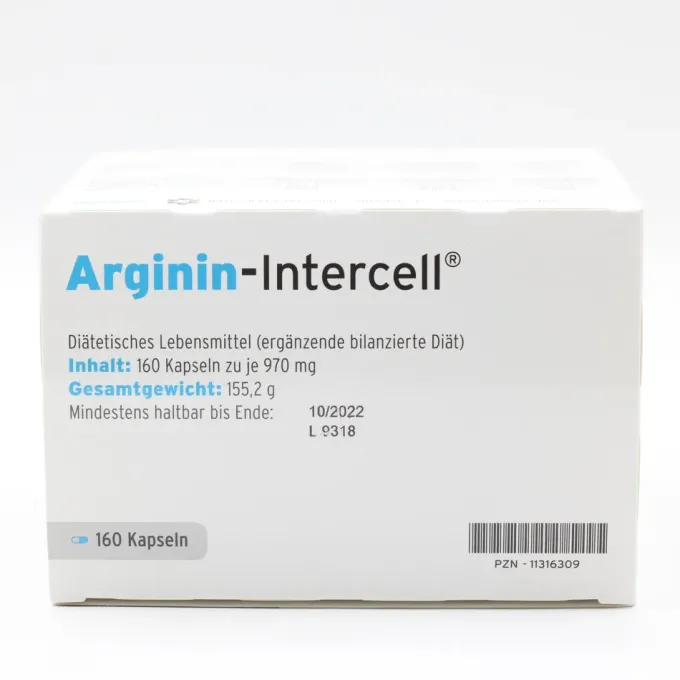 ARGININ-INTERCELL Kapseln 160Stück