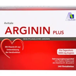 ARGININ PLUS Vitamin B1+B6+B12+Folsäure Filmtabl. 240 Stück