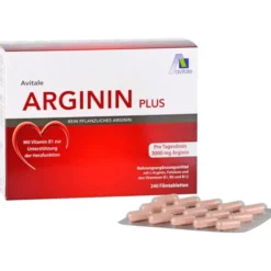 ARGININ PLUS Vitamin B1+B6+B12+Folsäure Filmtabl. 240 Stück