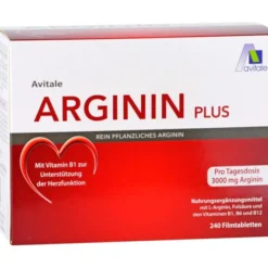 ARGININ PLUS Vitamin B1+B6+B12+Folsäure Filmtabl. 240 Stück