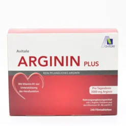 ARGININ PLUS Vitamin B1+B6+B12+Folsäure Filmtabl. 240 Stück