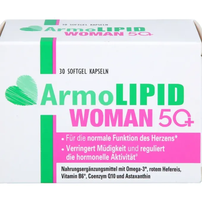 ARMOLIPID WOMAN 50+ Weichkapseln 30 Stück