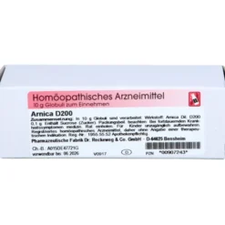 ARNICA D 200 Globuli 10 g