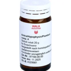 ARNICA/HYPOPHYSIS/PLUMBUM comp.A Globuli 20 g