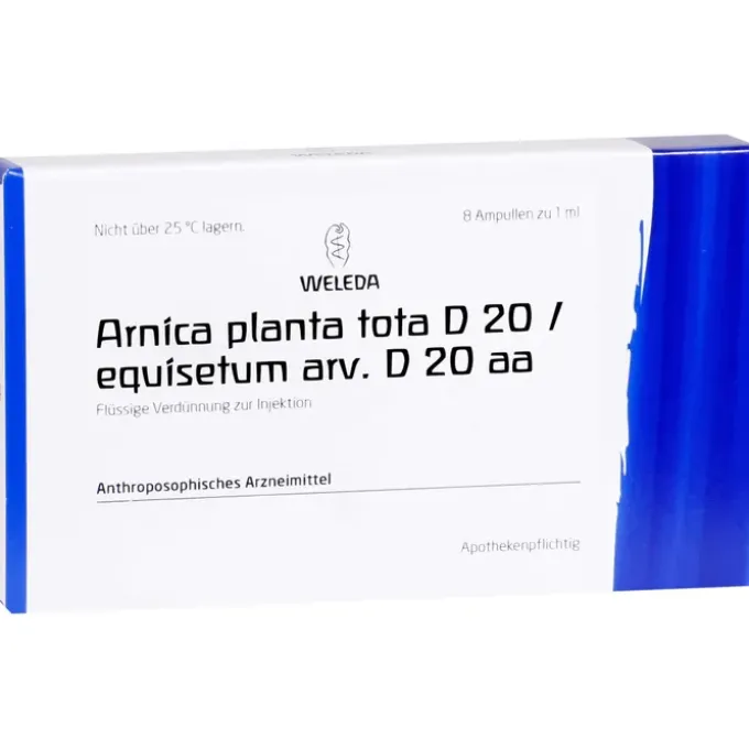ARNICA PLANTA tota D 20/Equisetum arv.D 20 aa Amp. 8X1 ml