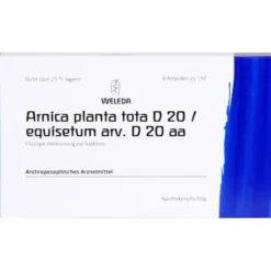 ARNICA PLANTA tota D 20/Equisetum arv.D 20 aa Amp. 8X1 ml