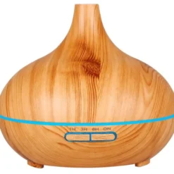 AROMA DIFFUSER Holzdesign mit LED 1 St