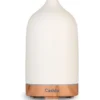 AROMA DIFFUSER Keramik weiß/Holz 1 St