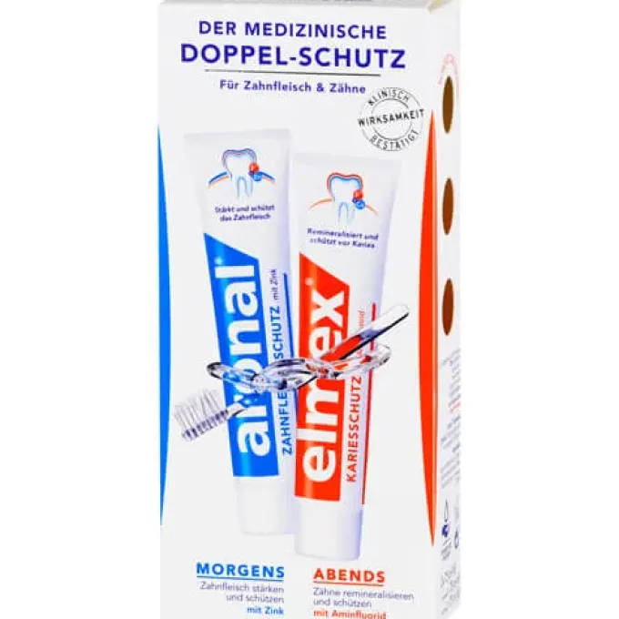 ARONAL/ELMEX Doppelschutz Zahnpasta 150 ml