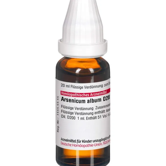 ARSENICUM ALBUM D 200 Dilution 20 ml