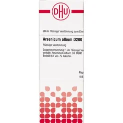 ARSENICUM ALBUM D 200 Dilution 20 ml