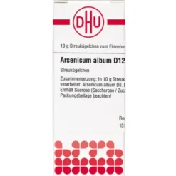 ARSENICUM ALBUM D 12 Globuli 10 g