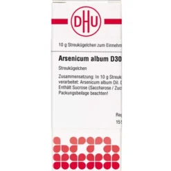 ARSENICUM ALBUM D 30 Globuli 10 g