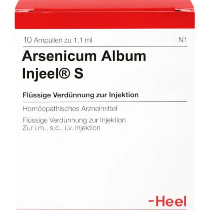 ARSENICUM ALBUM INJEEL S Ampullen 10 St