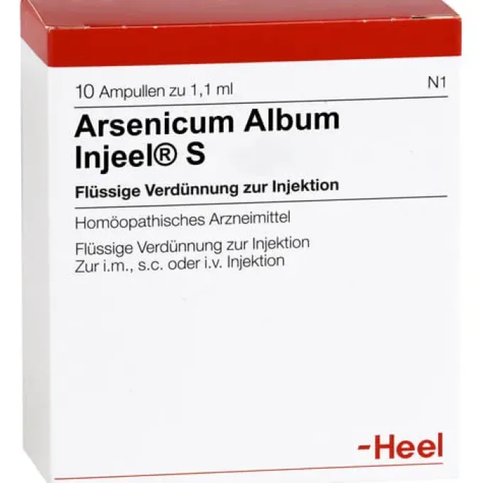 ARSENICUM ALBUM INJEEL S Ampullen 10 St
