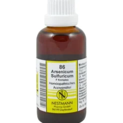 ARSENICUM SULFURICUM F Komplex Nr.86 Dilution 50 ml