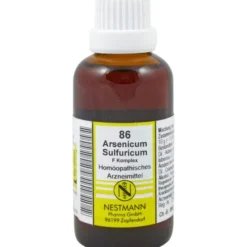 ARSENICUM SULFURICUM F Komplex Nr.86 Dilution 50 ml