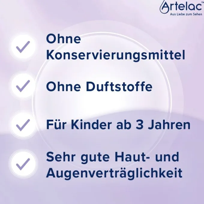 ARTELAC Augenpfleger Lidreinigungstücher 20 St
