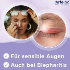 ARTELAC Augenpfleger Lidreinigungstücher 20 St