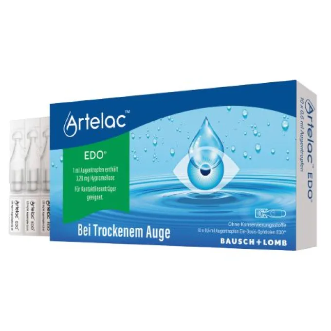 ARTELAC EDO Augentropfen 10X0,6 ml