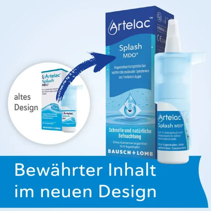 ARTELAC Splash MDO Augentropfen 10 ml