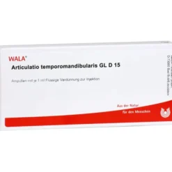 ARTICULATIO temporomandibularis GL D 15 Ampullen 10X1 ml