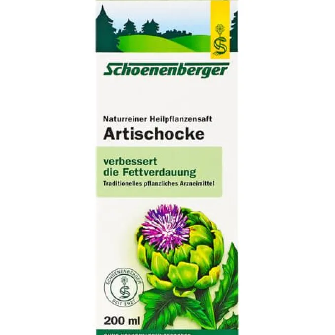 ARTISCHOCKENSAFT Schoenenberger 200 ml