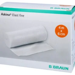 ASKINA Elast Fine Binde 6 cmx4 m lose 20 St