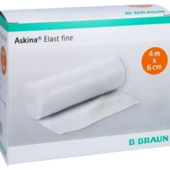 ASKINA Elast Fine Binde 6 cmx4 m lose 20 St