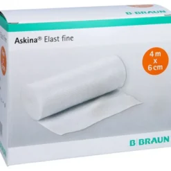 ASKINA Elast Fine Binde 6 cmx4 m lose 20 St