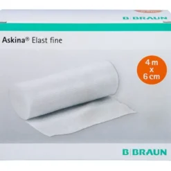 ASKINA Elast Fine Binde 6 cmx4 m lose 20 St