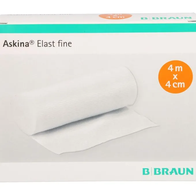 ASKINA Elast Fine Binde 4 cmx4 m lose 20 St