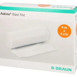 ASKINA Elast Fine Binde 4 cmx4 m lose 20 St