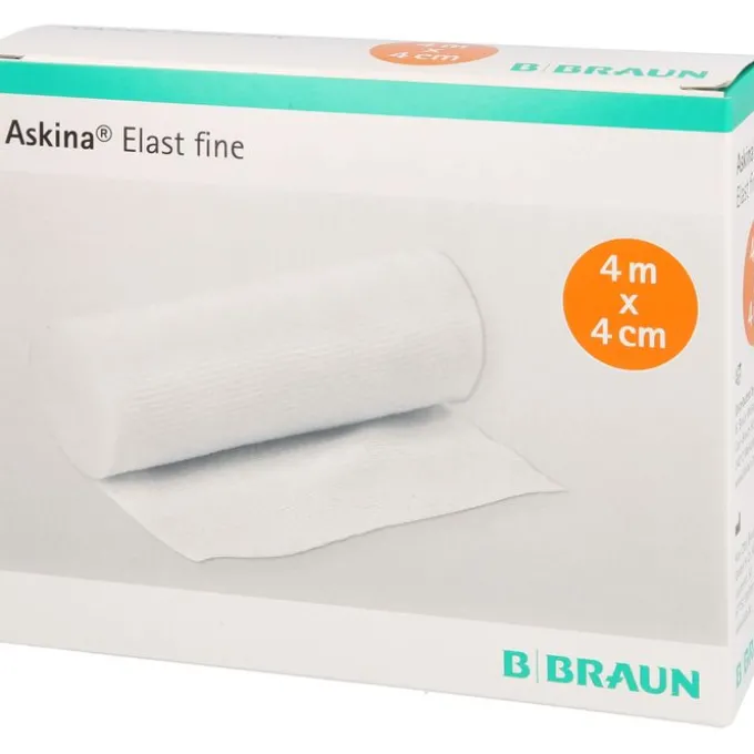 ASKINA Elast Fine Binde 4 cmx4 m lose 20 St