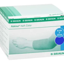 ASKINA Haftbinde Color 6 cmx20 m blau 1 St