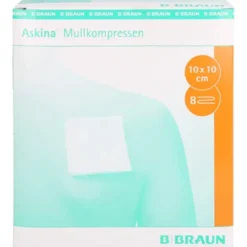 ASKINA Mullkompressen 10x10 cm steril 25X2 St