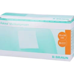 ASKINA Mullkompressen 10x20 cm steril 25X2 St