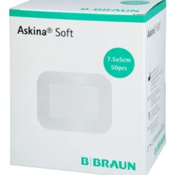 ASKINA Soft Wundverband 5x7,5 cm steril 50 St